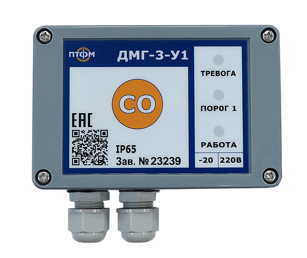 Детектор моногаза ДМГ-3 (СО, О2)